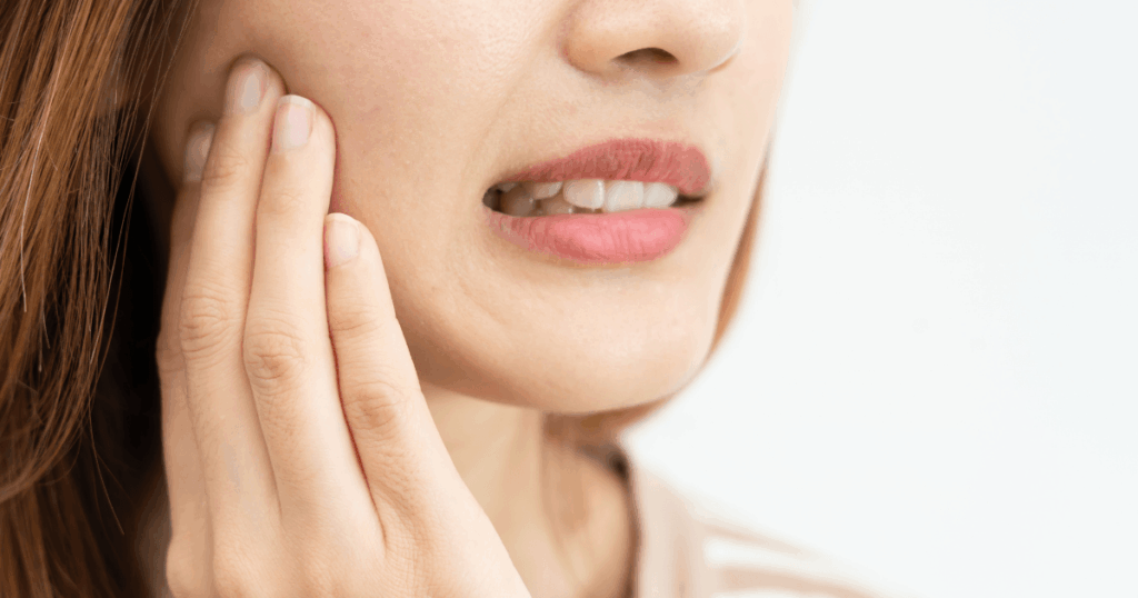 親知らずが虫歯になった女性