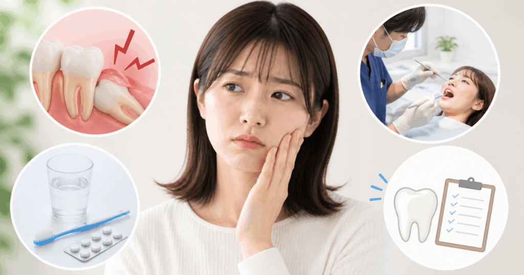 親知らずで歯医者に行くべき症状と受診の目安