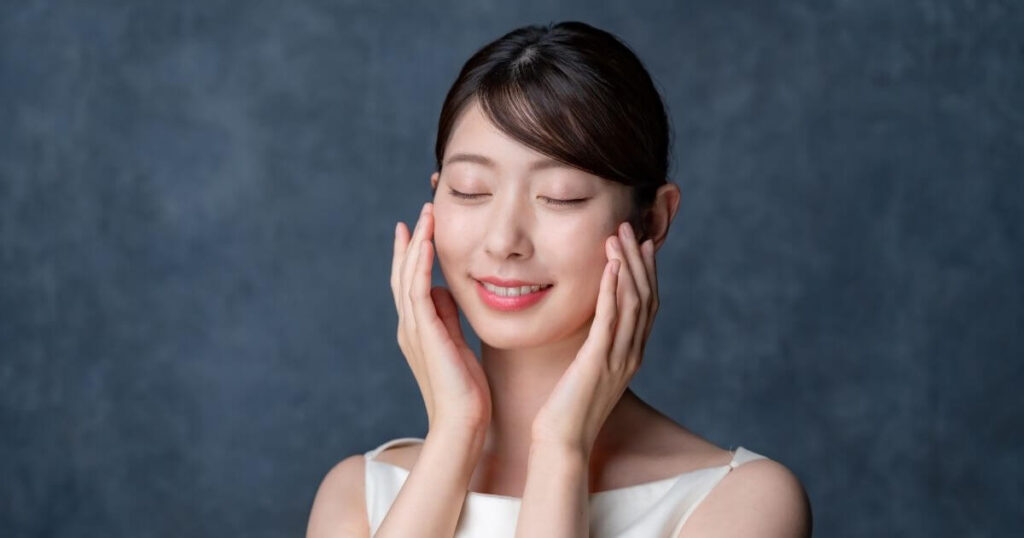 小顔の女性